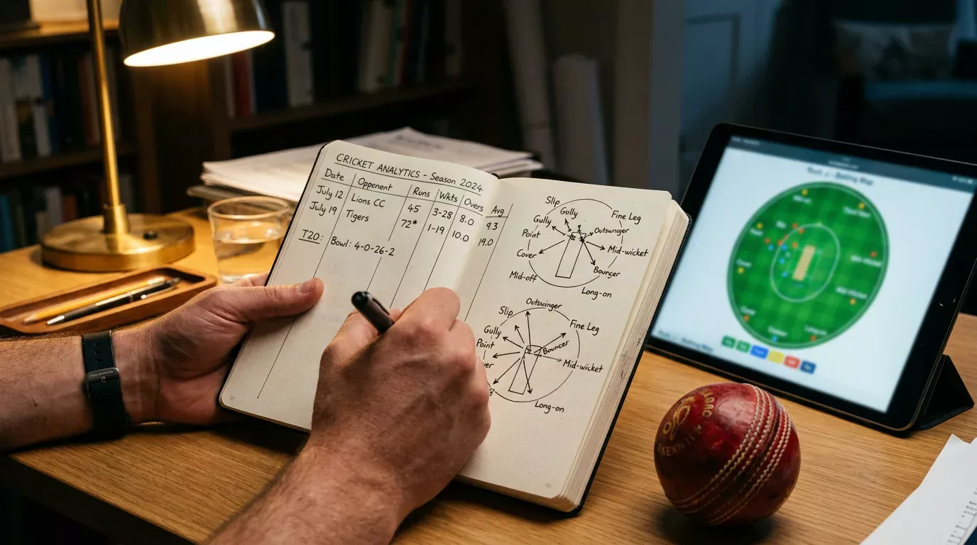 Cricket wedden strategie gebaseerd op data-analyse en statistieken