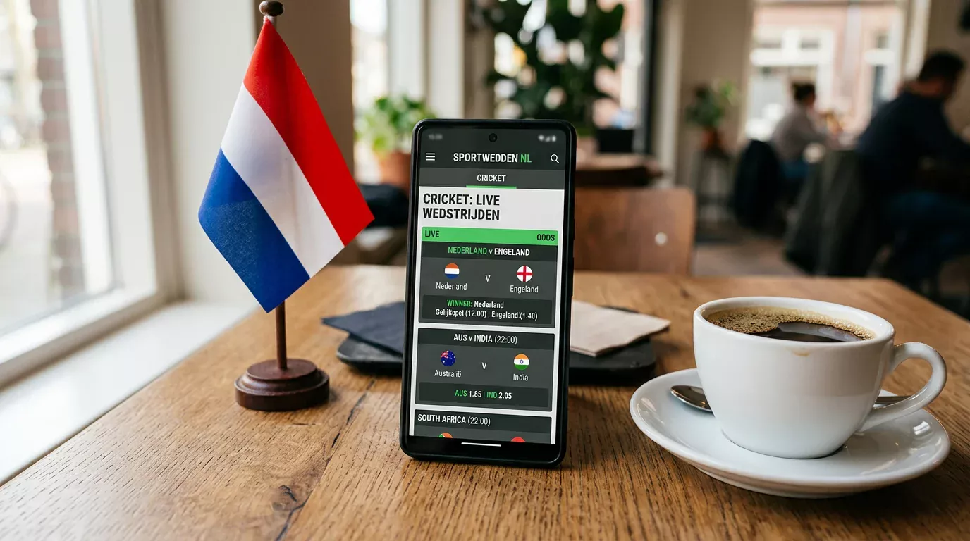 Legaal online wedden op cricket in Nederland met KSA-vergunning